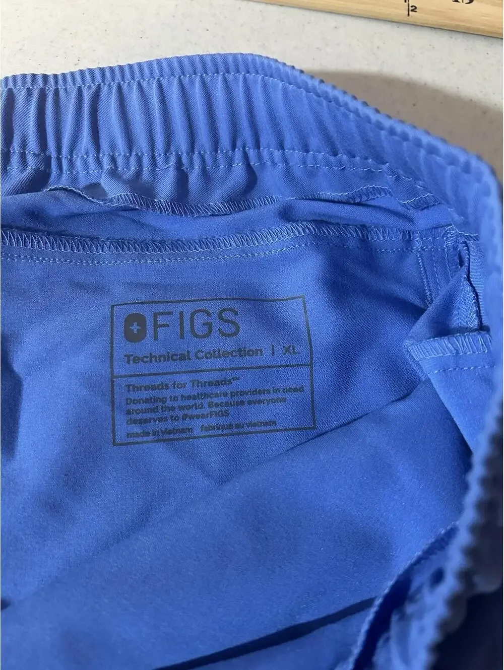 Figs Tansen Jogger Scrub Pants Mens XL Royal Blue PO 1809
